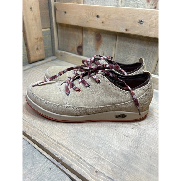US7 CHACO NWOB Velleda Incense Beige Suede Comfort Sneaker J103156 Womens - Picture 6 of 10